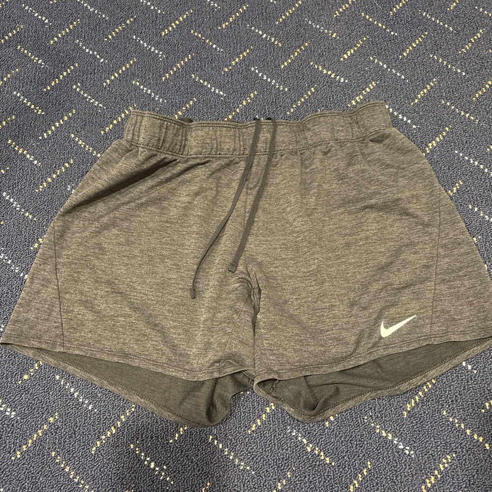 Nike Black Dri-FIT Performance Shorts with White Logo